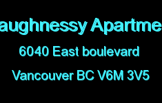 Shaughnessy Apartments 6040 EAST BOULEVARD V6M 3V5